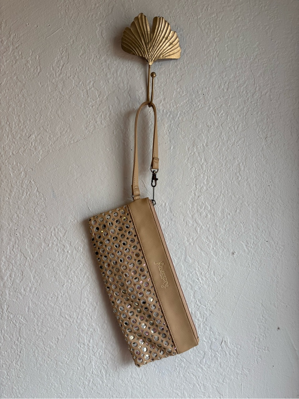 Vintage Necessary Objects Sparkly Wristlet Y2K 2000’s
